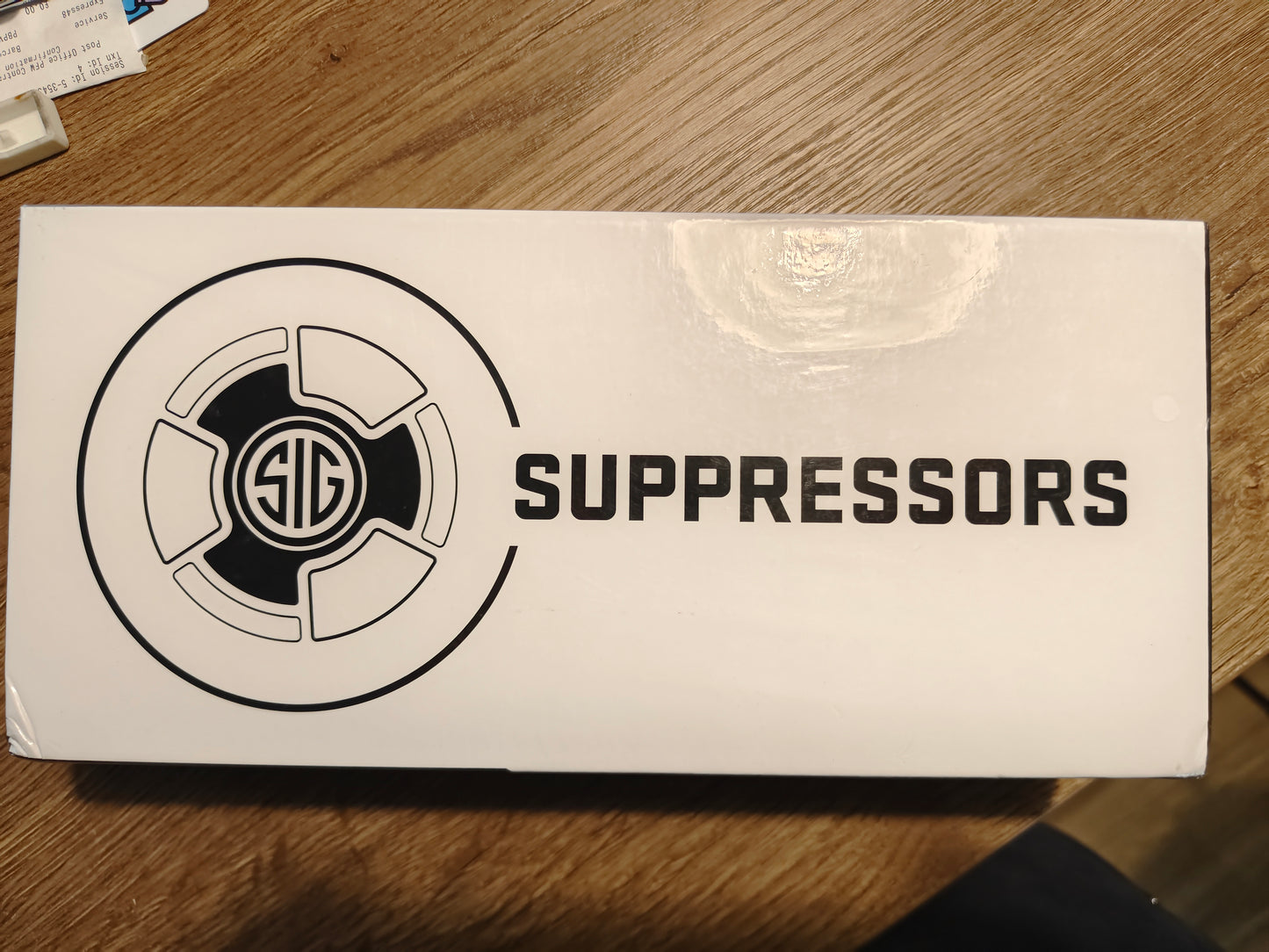 Airsoft Mock Suppressor – 14mm CCW, Sig SLX556C Suppressor Style + Muzzle Brake(Replica Only)