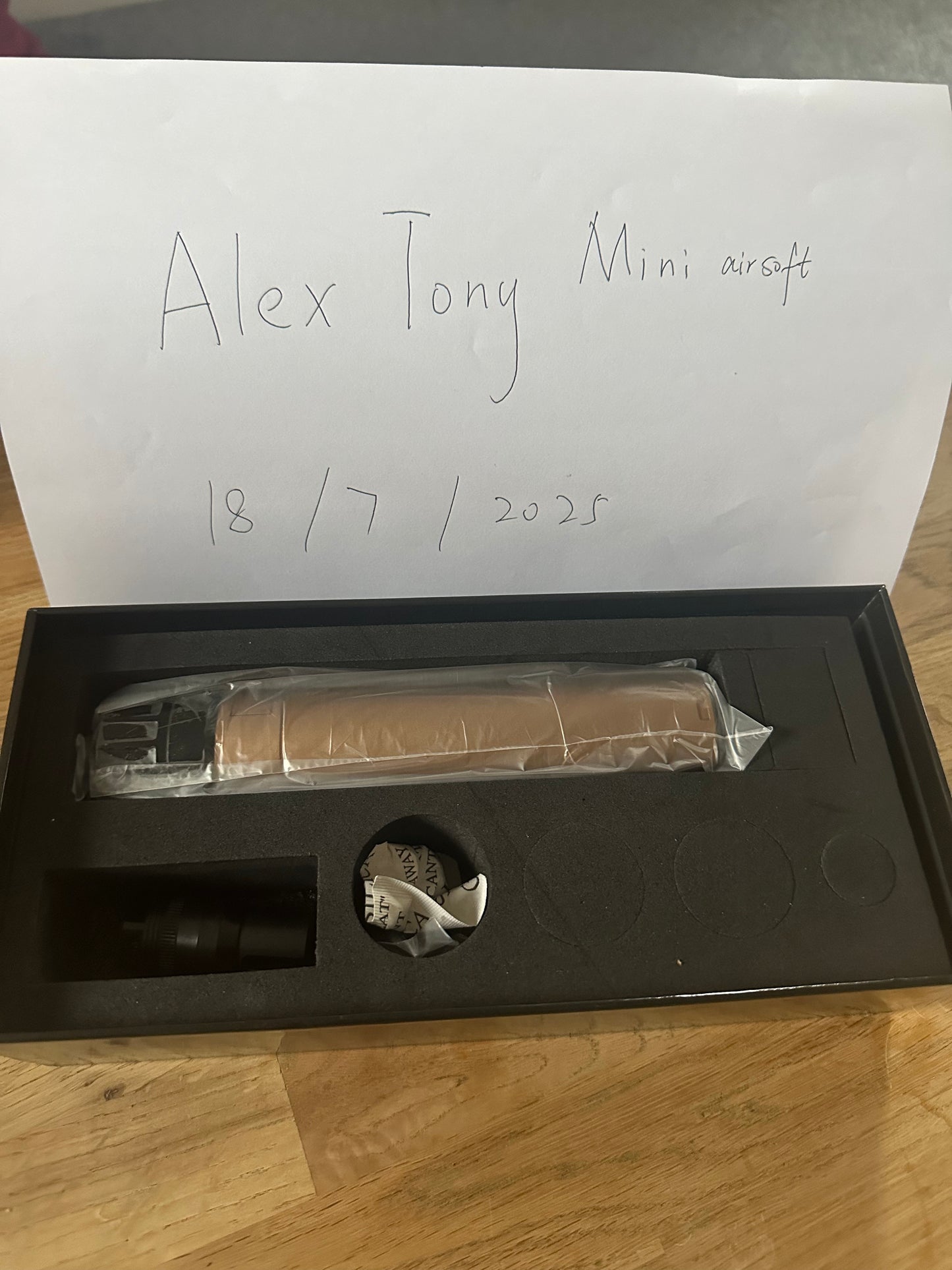 Airsoft Mock Suppressor – 14mm CCW, Sig SLX 762 Suppressor Style + Muzzle Brake (Replica Only)