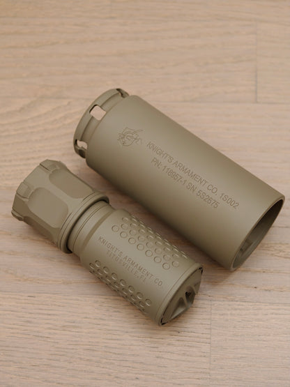 Angry Gun KAC Style QDC/MCQ-PRT Airsoft Mock Suppressor (14mm CCW)