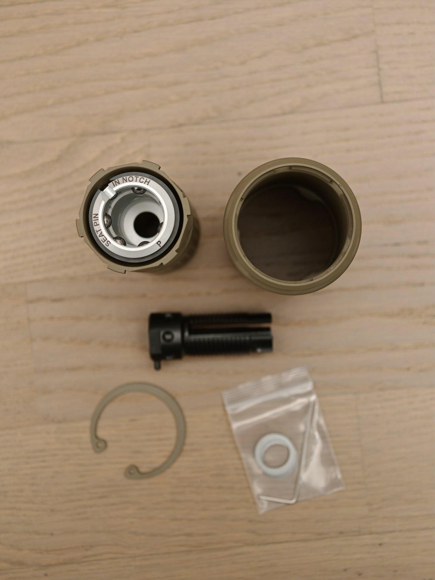 Angry Gun KAC Style QDC/MCQ-PRT Airsoft Mock Suppressor (14mm CCW)