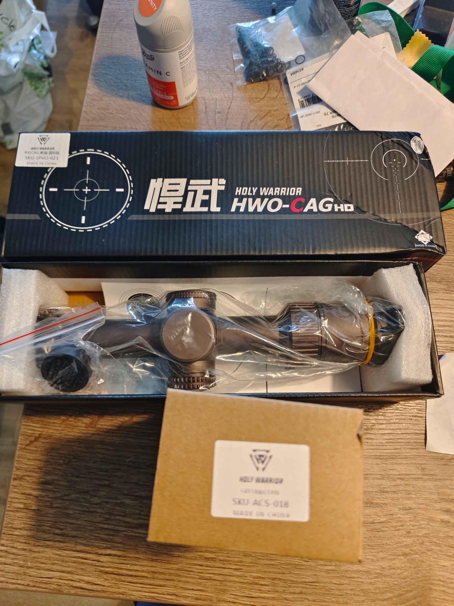 Holy warrior Razor Gen 2 1-6 LPVO FPP replica including geissele mount