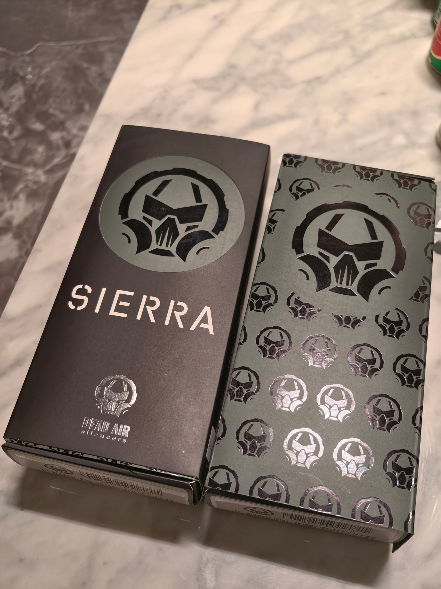 Airsoft Mock Suppressor – 14mm CCW, Dead Air Nomad Ti XC Suppressor Style + Muzzle Brake(Replica Only)