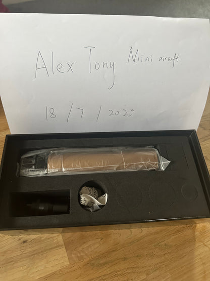 Airsoft Mock Suppressor – 14mm CCW, Sig SLX 762 Suppressor Style + Muzzle Brake (Replica Only)