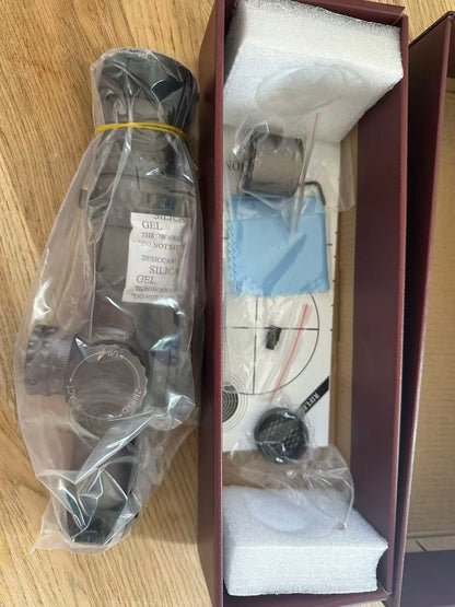 Holy Warrior NX8 1-8 FFP 34mm Tube LPVO Riflescope Black with non-qd spuhr mount